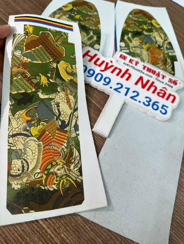 In Simili giá rẻ hoa văn Samurai theo yêu cầu - INKTS1277