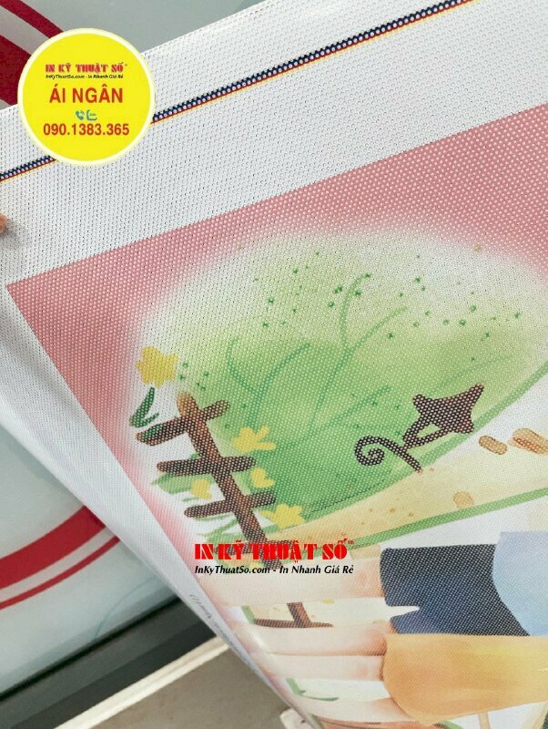 Decal lưới 1 chiều dán kính trang trí cực chất và độc đáo