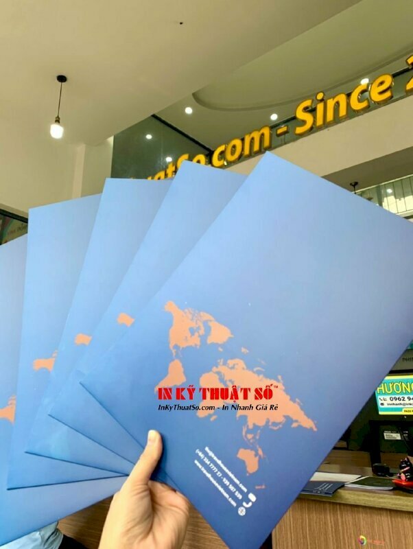 In bìa kẹp hồ sơ giá rẻ - In ấn & Gia công theo yêu cầu