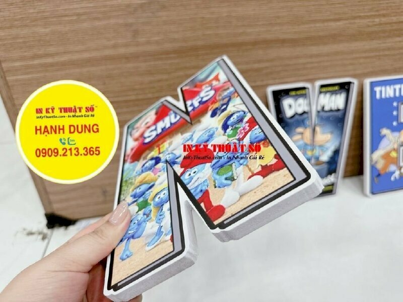 Làm mô hình chữ nổi cán formex dày 10li tao sự nổi bật và thu hút hiệu quả