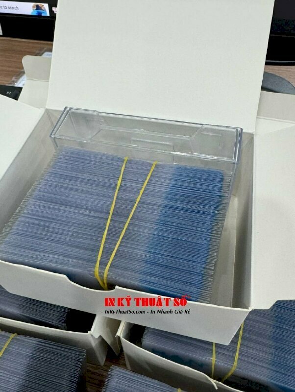 In Card visit số lượng lớn vẫn đảm bảo được chất lượng in ấn tốt, đẹp và bền bỉ - In ấn & Gia công bởi In Kỹ Thuật Số Since 2006