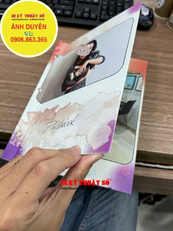 In album photobook lưu giữ kỷ niệm cá nhân 