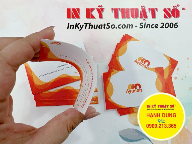 In danh thiếp giám đốc CEO công ty dịch vụ vệ sinh chuyên nghiệp - INKTS1440