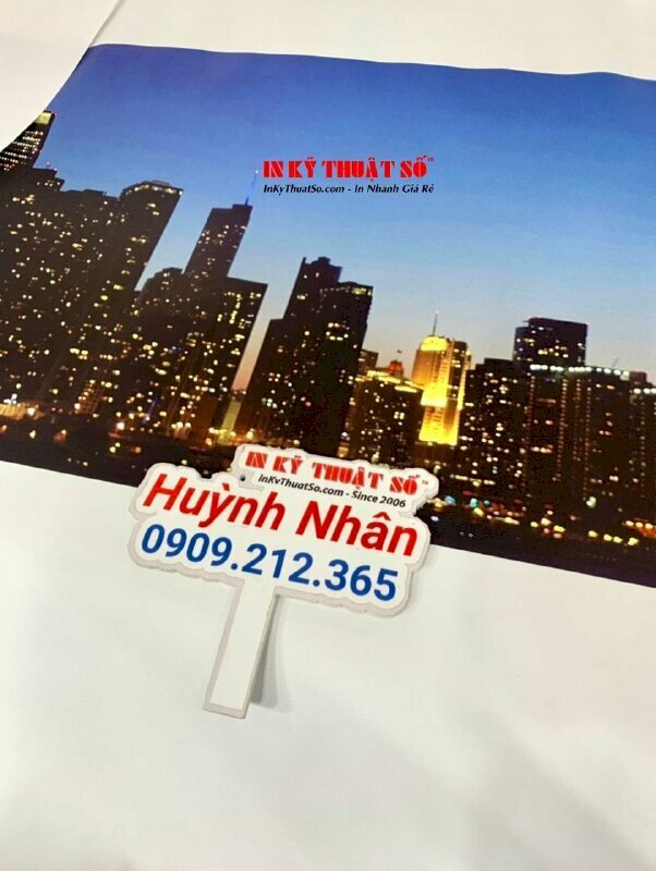 In tranh vải theo yêu cầu, tranh Canvas thành phố hiện đại