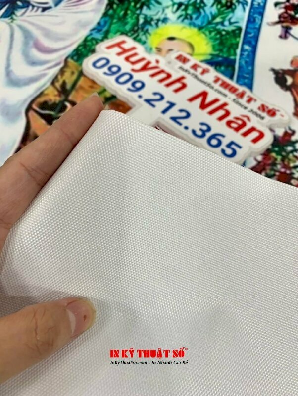 In tranh Phật Bà Quan Âm trên chất liệu Canvas kích thước 50cm x 75cm