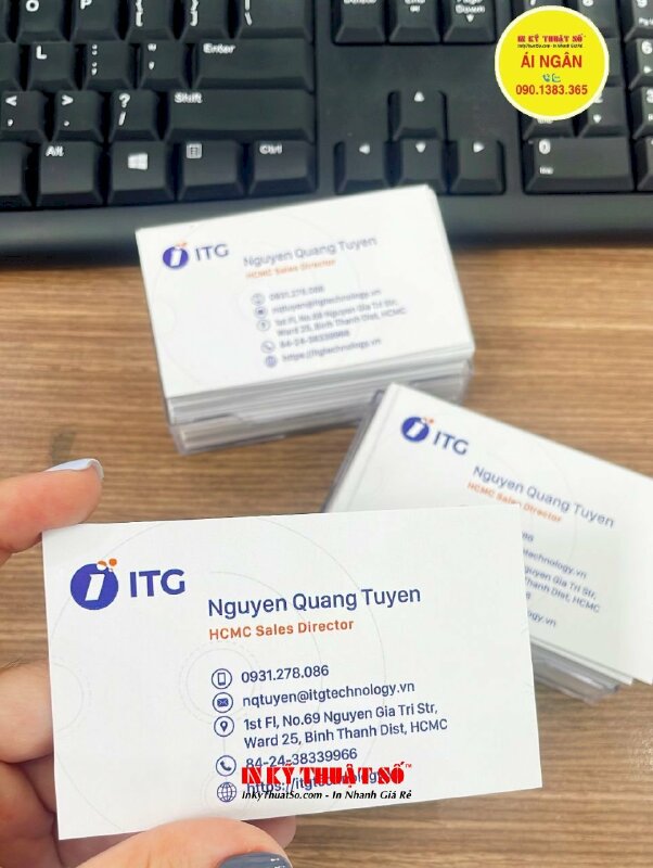 In card visit Sales Director Giám đốc kinh doanh vùng, in nhanh card visit lấy trong ngày - INKTS1569