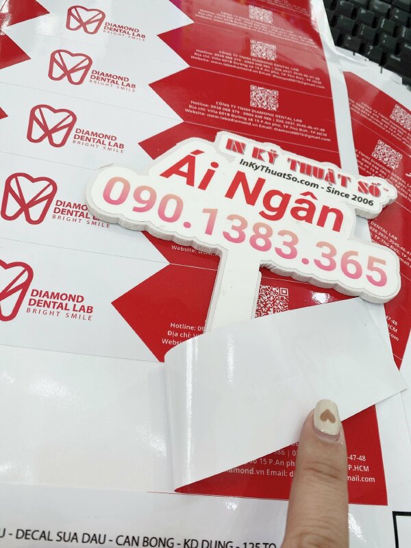 Tem decal sữa dán chai nước suối - In Kỹ Thuật Số Since 2006 - Ảnh: 1