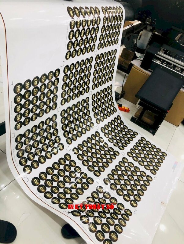 In tem Decal sữa theo yêu cầu - In Kỹ Thuật Số Since 2006