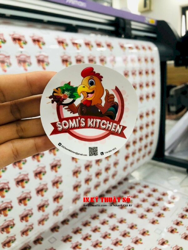 In decal sữa làm sticker