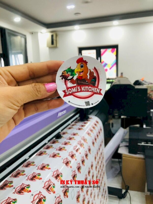 In decal sữa làm sticker - nIn Kỹ Thuật Số Since 2006 - Ảnh: 2