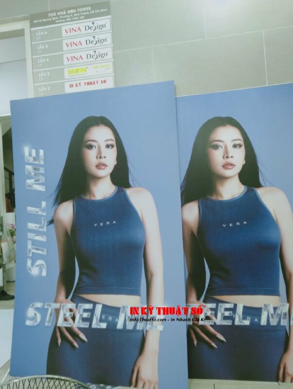 Tranh poster PP cán format trang trí store, cửa hàng thời trang - In Kỹ Thuật Số Since 2006 - Ảnh: 1