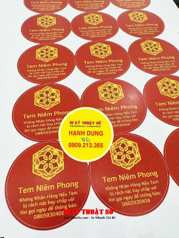 In tem dai làm tem niêm phong sản phẩm - INKTS1531