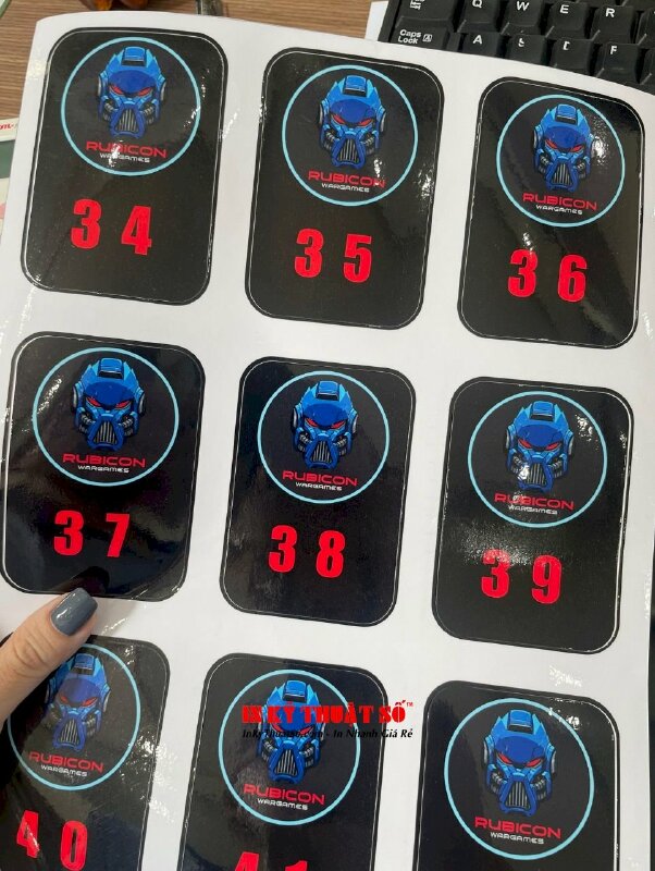 In Decal nhựa sữa dán trang trí - In Kỹ Thuật Số Since 2006