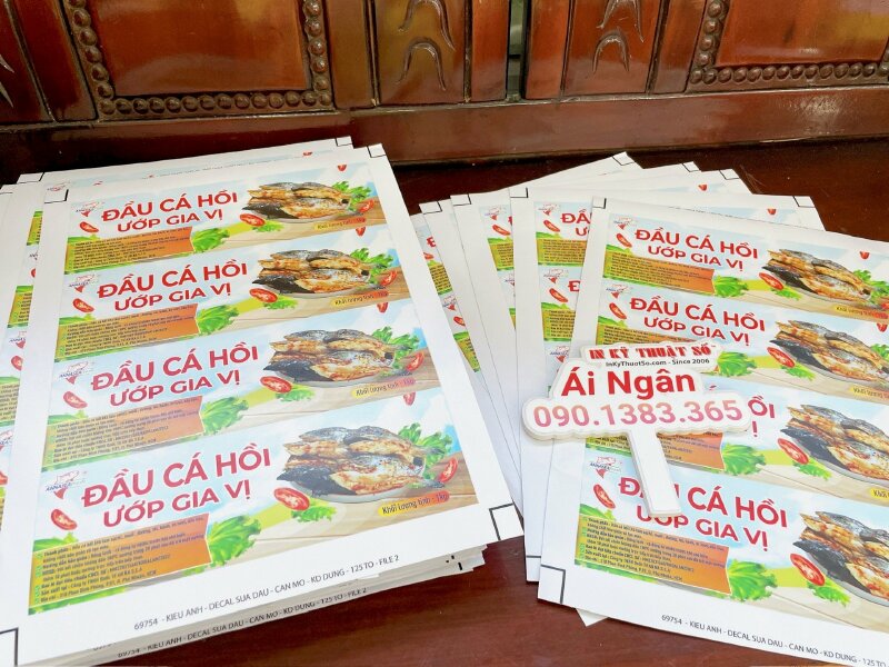 Tem decal sữa dán nhãn thực phẩm đông lạnh - In Kỹ Thuật Số Since 2006 - Ảnh: 1