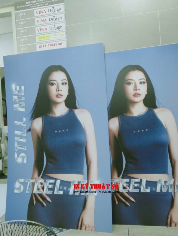 Tranh poster người mẫu tại shop thời trang - In Kỹ Thuật Số Since 2006 - Ảnh: 1