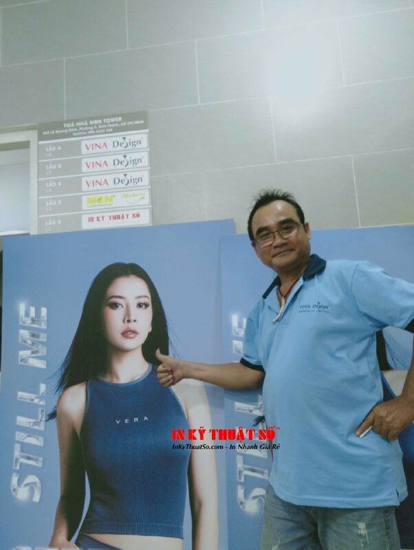 Tranh poster formex trang trí cửa hàng thời trang - In Kỹ Thuật Số Since 2006