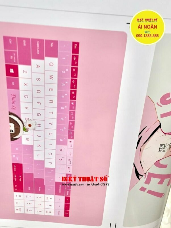 In decal sữa mực dầu dán trang trí không gian học tập - Thiết kế & In ấn bởi In Kỹ Thuật Số Since 2006