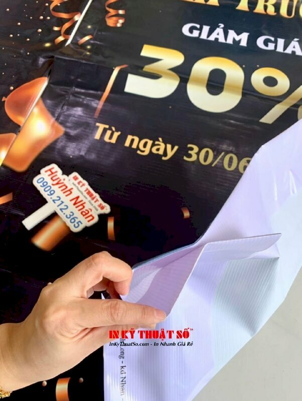 In hiflex quảng cáo, báo giá in hiflex nhanh chóng chính xác