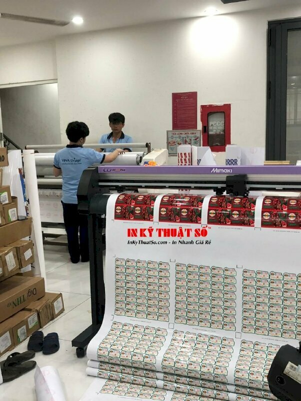 In tem dán hoa quả, trái cây, tem nhãn logo dán trái cây nhập khẩu - In ấn & Gia công bởi In Kỹ Thuật Số Since 2006