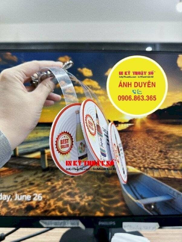 In kẹp nhựa quảng cáo giá rẻ, in kẹp nhựa siêu thị theo yêu cầu tại TPHCM
