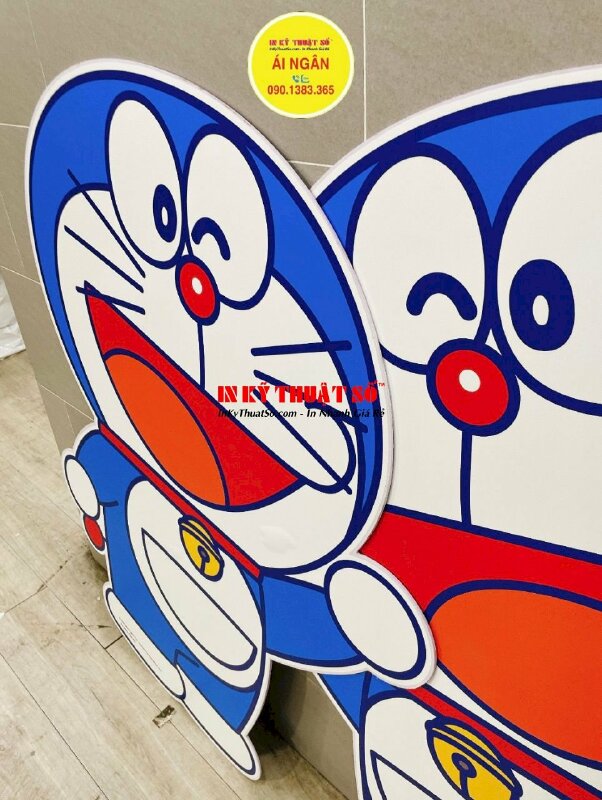 Dịch vụ làm mô hình Doraemon trang trí, trưng bày, in standee mô hình Đôrêmon - INKTS1838