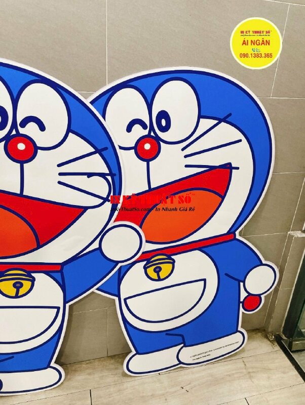 Dịch vụ làm mô hình Doraemon trang trí, trưng bày, in standee mô hình Đôrêmon - INKTS1838