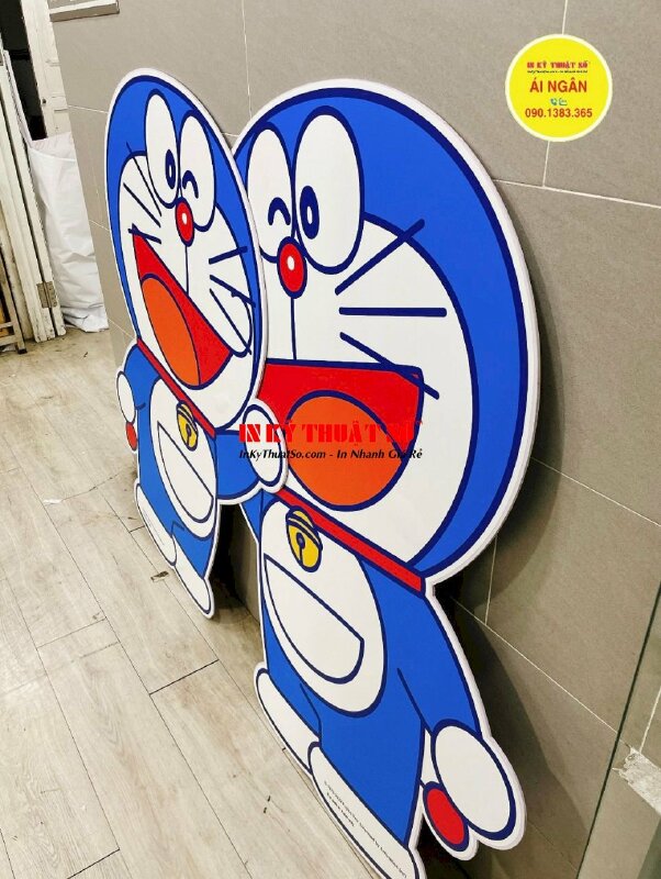 Dịch vụ làm mô hình Doraemon trang trí, trưng bày, in standee mô hình Đôrêmon - INKTS1838