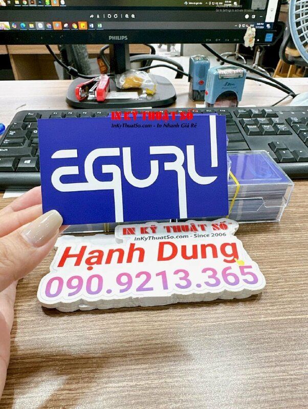 In name card Founder & CEO doanh nghiệp kinh doanh hàng điện tử - INKTS1845