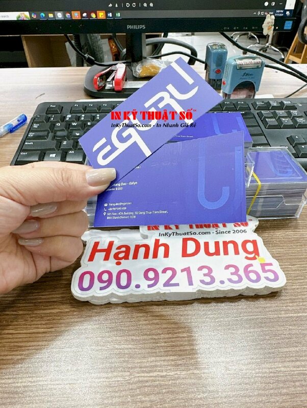 In name card Founder & CEO doanh nghiệp kinh doanh hàng điện tử - INKTS1845