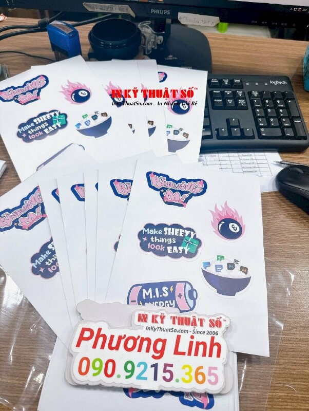 In sticker sheets nhãn dán dạng tờ rời khổ A5 - INKTS1793