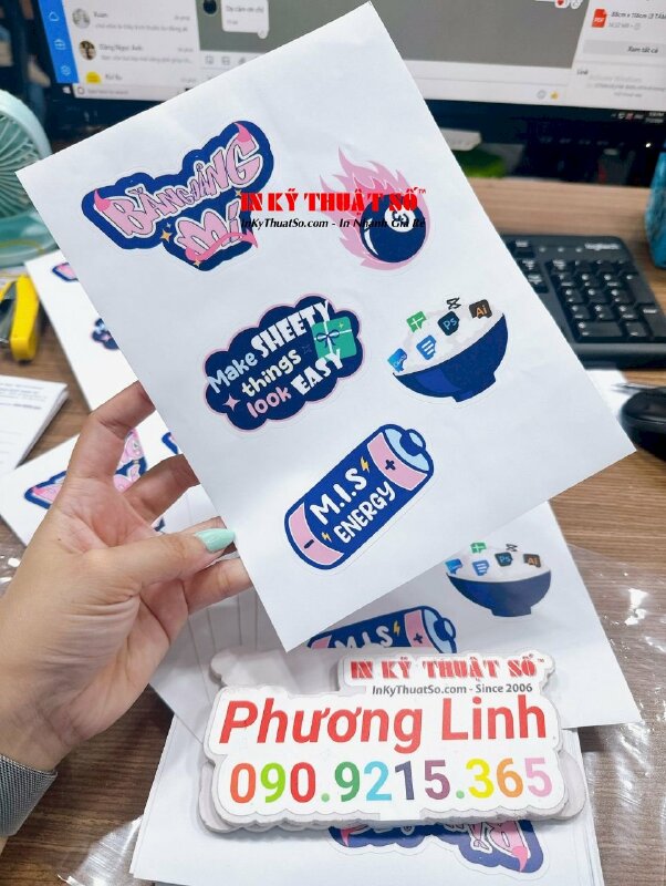 In sticker sheets nhãn dán dạng tờ rời khổ A5 - INKTS1793