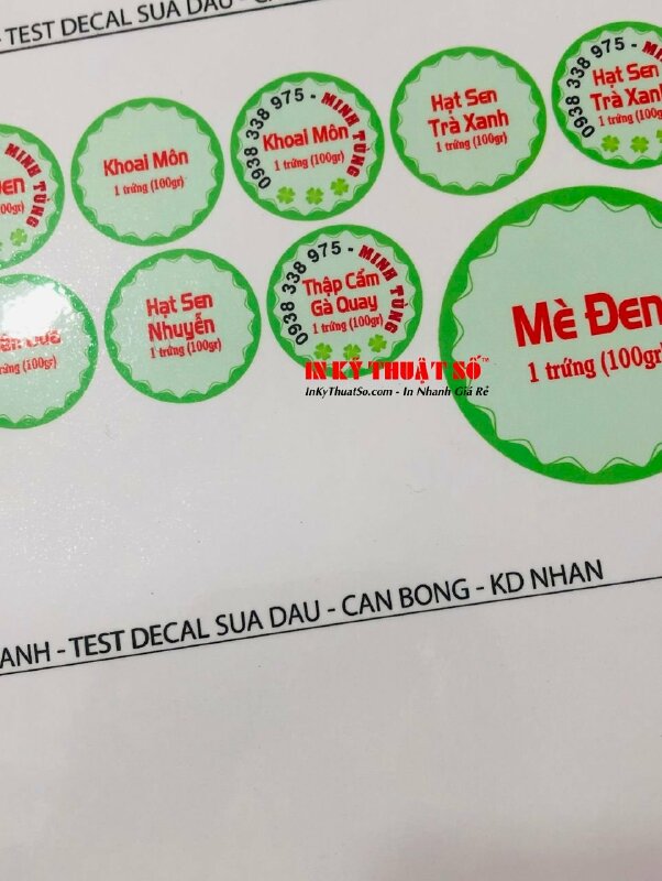 In tem nhãn bánh Trung Thu, tem nhân bánh Trung Thu, tem Decal sữa - INKTS1753