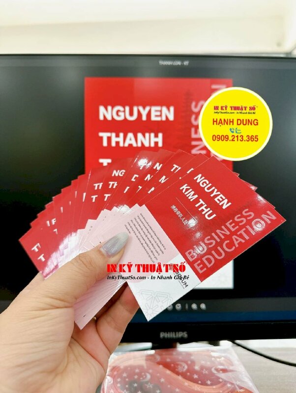 In thẻ tên thành viên tham dự sự kiện Khóa đào tạo quản lý thực chiến doanh nghiệp, thẻ giấy bảng tên - INKTS1750