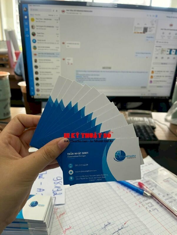 In name card giá rẻ TPHCM, in name card vị trí cao cấp