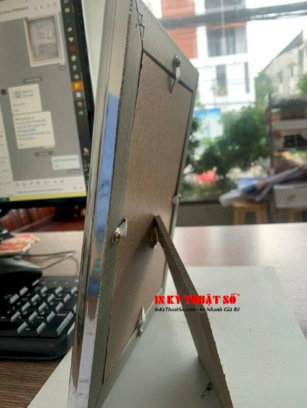 In UV trên nhôm kim loại - Metal Aluminium làm quà cưới, khung ảnh kỷ niệm cưới