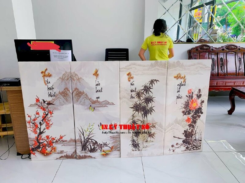 In Canvas mực nước - khổ 147cm - INKTS16