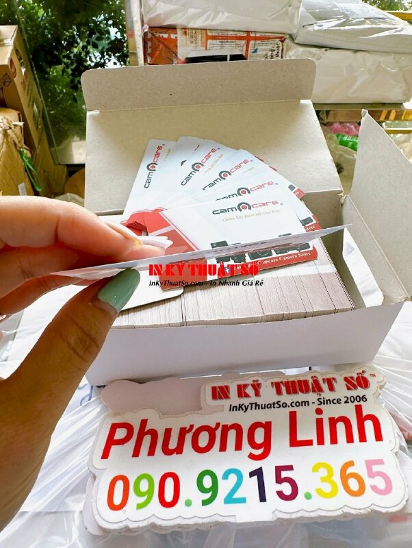 In name card số lượng lớn Offset trung tâm bảo dưỡng sữa chữa nâng cấp máy ảnh kỹ thuật số - INKTS1934