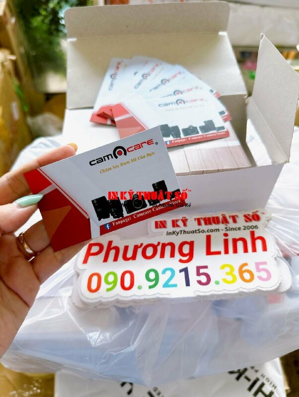 In name card số lượng lớn Offset trung tâm bảo dưỡng sữa chữa nâng cấp máy ảnh kỹ thuật số - INKTS1934