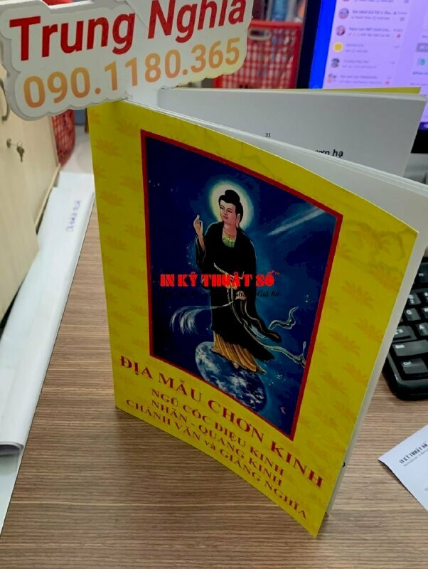 In sách kinh Phật Giáo bằng công nghệ in hiện đại tại In Kỹ Thuật Số Since 2006