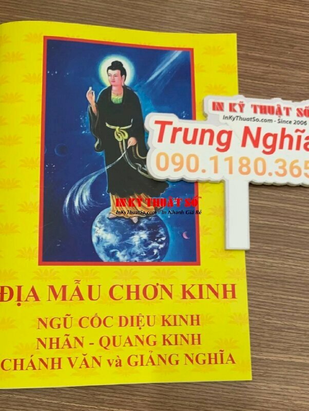 In sách Phật Giáo cho cư sĩ tu học tại gia, không kinh doanh