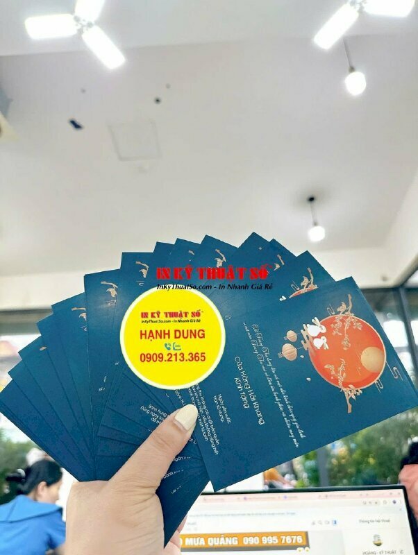 Thiết kế & In thiệp Trung Thu giá rẻ, in thiệp theo yêu cầu, in nhanh có hàng trong ngày