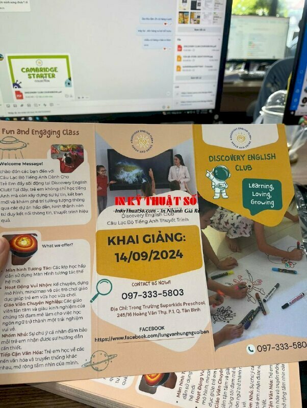 In tờ gấp giá rẻ TPHCM, in nhanh có hỗ trợ thiết kế tại xưởng