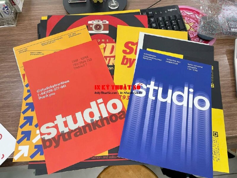 In áp phích ảnh poster A3, poster A4 giấy Couche cán màng mờ cho Photography Videography studio - INKTS2141 - Ảnh: 2