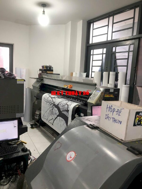 In canvas mực nước tại Công ty In Kỹ Thuật Số - Digital Printing 