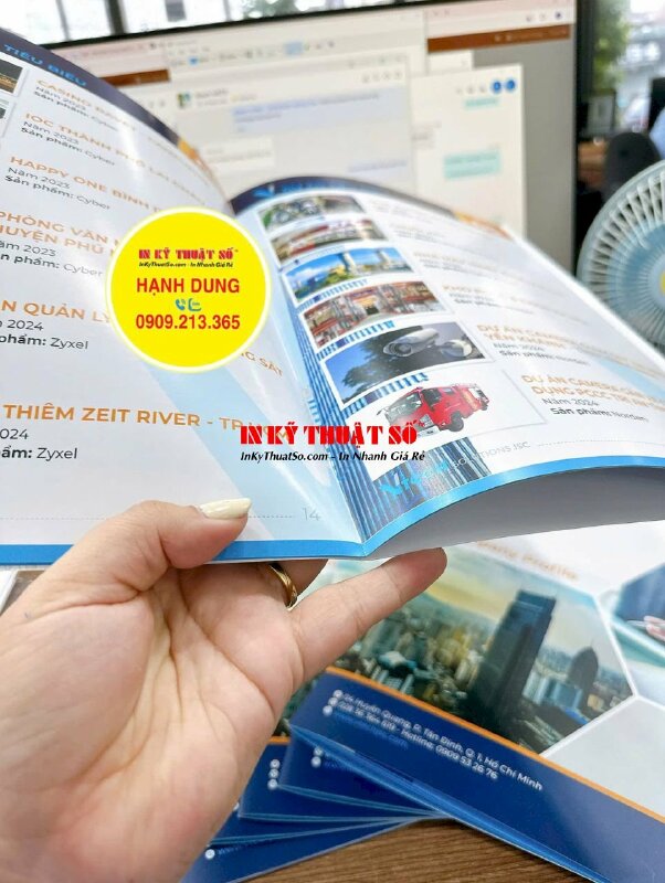 In Catalogue 28 trang khổ A4 giới thiệu thông tin công ty công nghệ thông tin phân phối thiết bị mạng - INKTS2080