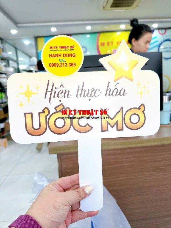 In hashtag cầm tay tốt nghiệp Học viện Thẩm mỹ làm đẹp Beauty Academy - INKTS2089