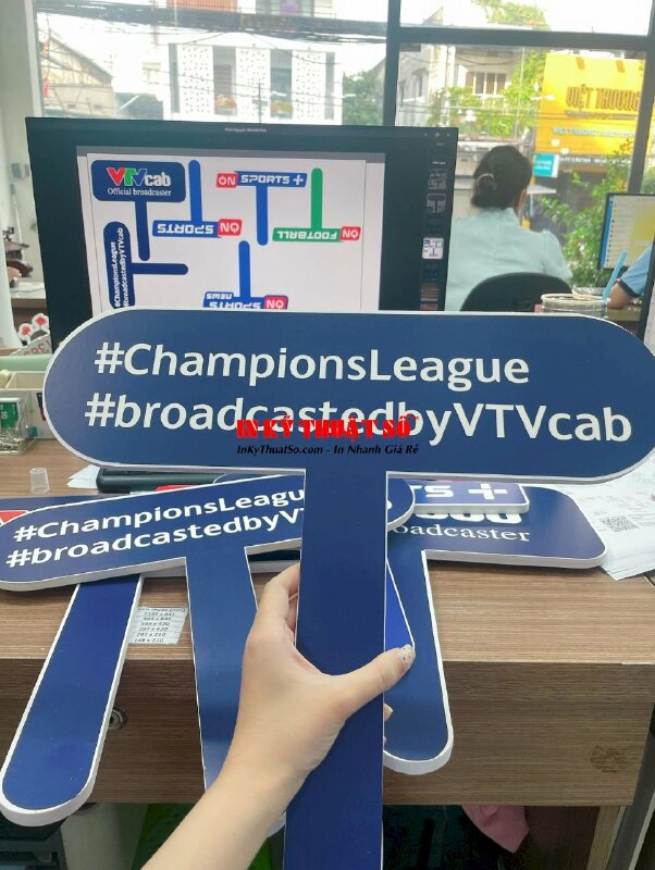 Hashtag cầm tay sự kiện #ChampionsLeague #broadcastedbyVTVCab - MSN488