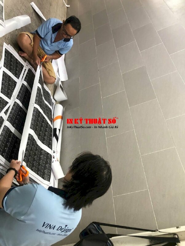 In tem nhãn Trung tâm tiếng Anh TOEIC dán bộ đề test luyện thi, tem Decal sữa in mực dầu, cán màng mờ, bế theo file - INKTS2156