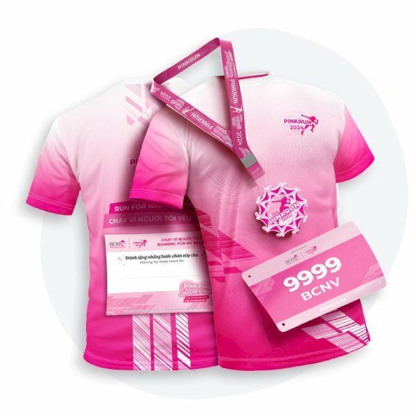 BIB giải chạy bộ Pink Run - In Kỹ Thuật Số Since 2006 - Ảnh: 1