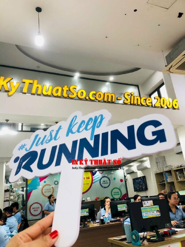 In hashtag cầm tay sự kiện Hội thao Running Championship - INKTS2719